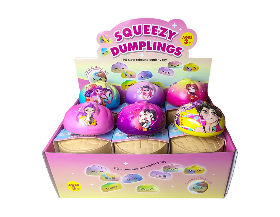 Demon Huntress Squad Steamed Bun Stress Toy