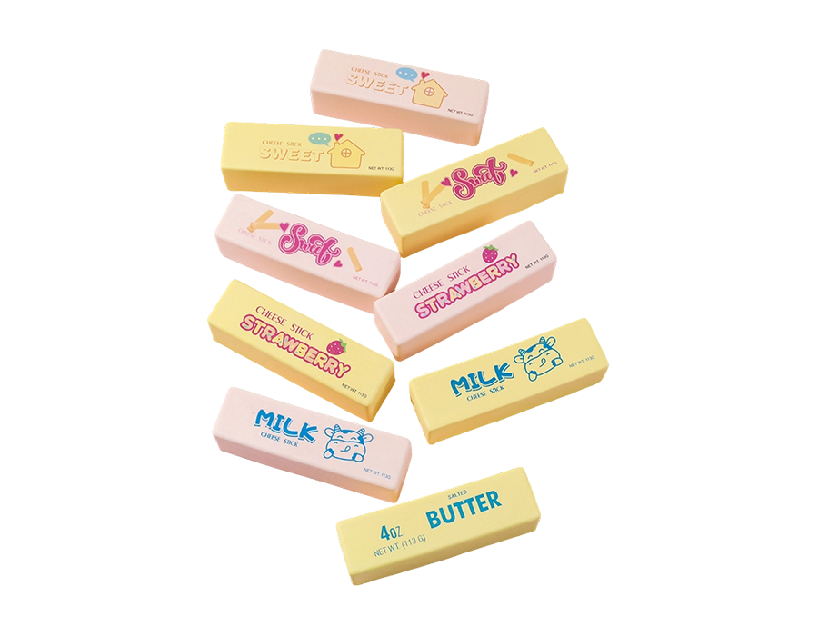 Small Butter Stick Toy (Color-Printed)