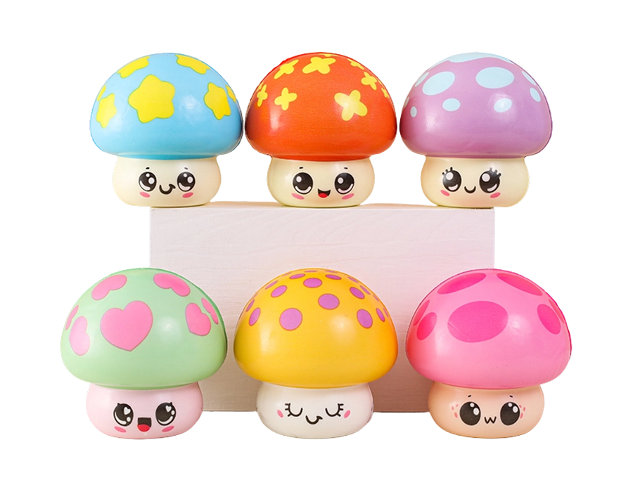 Large Slow-Rising Mushroom Toy