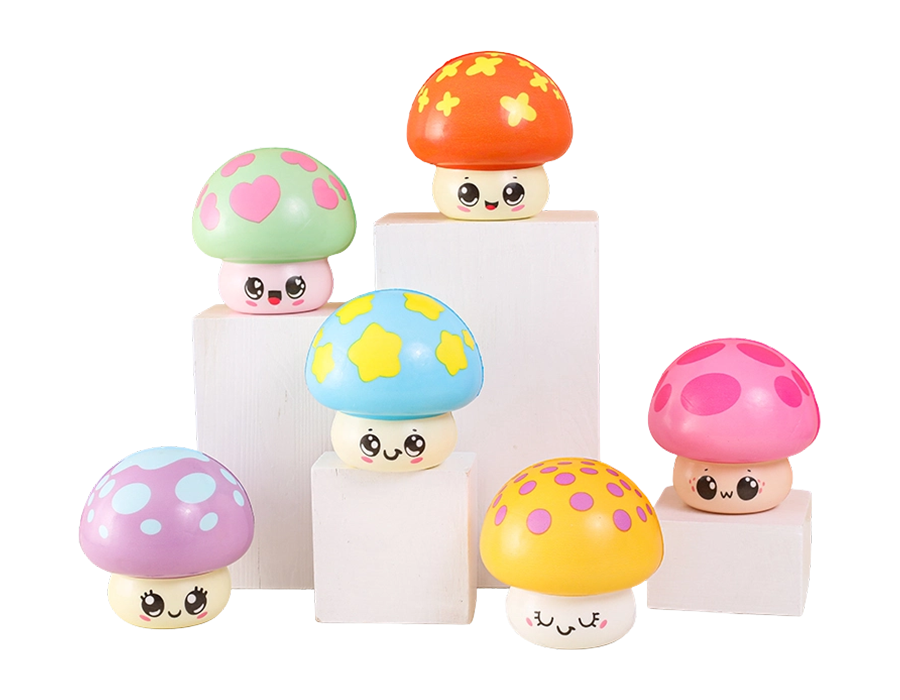 Large Slow-Rising Mushroom Toy