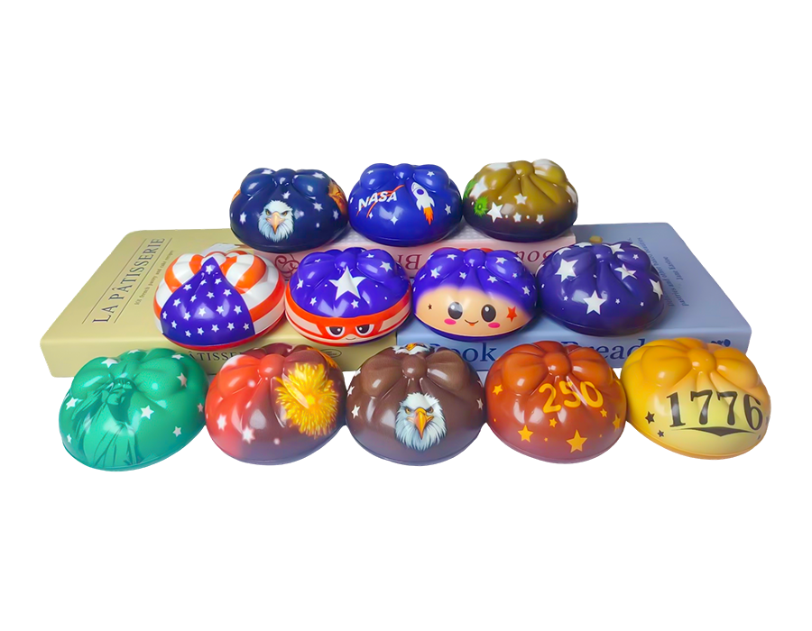 8.5 American-Style Steamed Bun Stress Toy