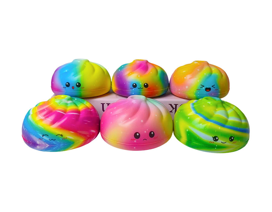 Colorful Little Eyes Steamed Buns
