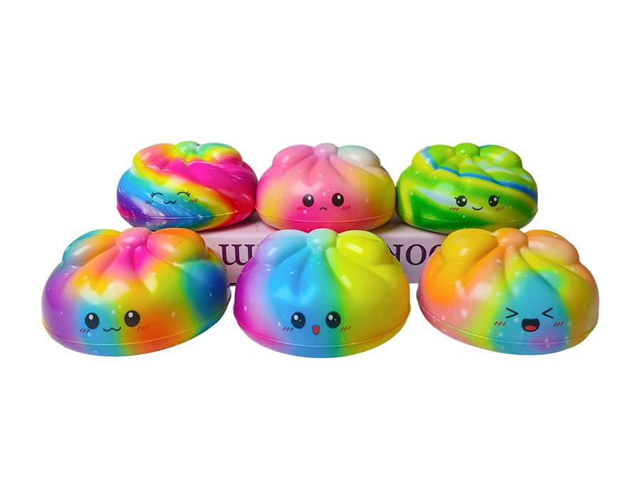 Colorful Little Eyes Steamed Buns