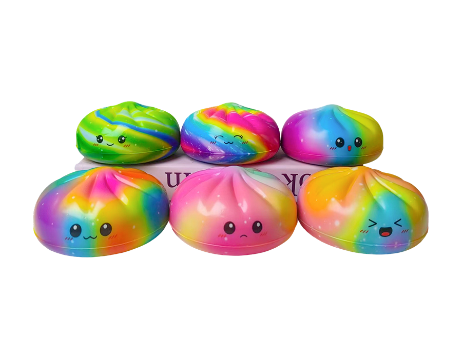 Colorful Little Eyes Steamed Buns