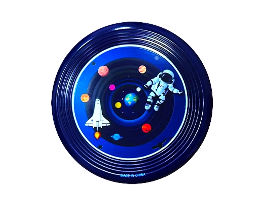 Astronaut-Themed Flying Disc