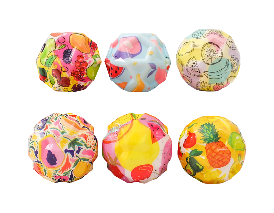 6-Piece Fruit Series Novelty Squeeze Toys