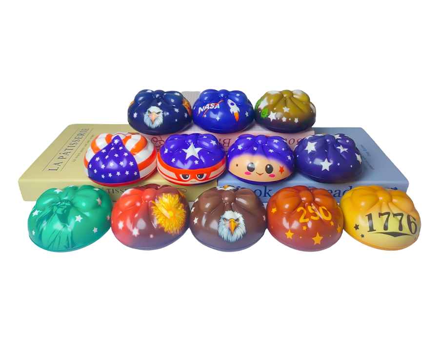 8.5 American-Style Steamed Bun Stress Toy