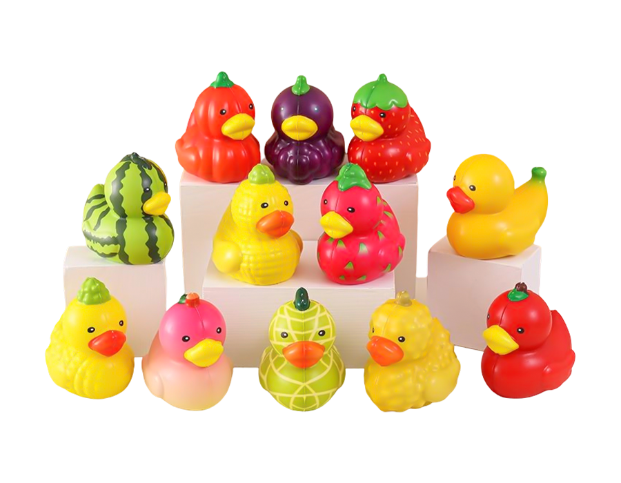 Slow-Rising Fruit Duck Toy