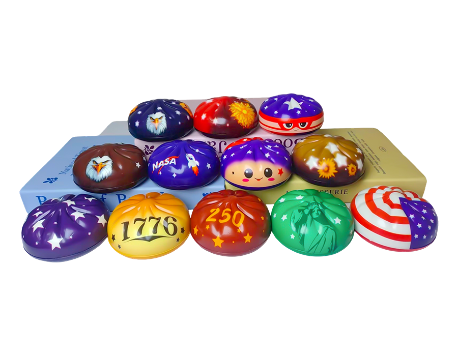 8.5 American-Style Steamed Bun Stress Toy