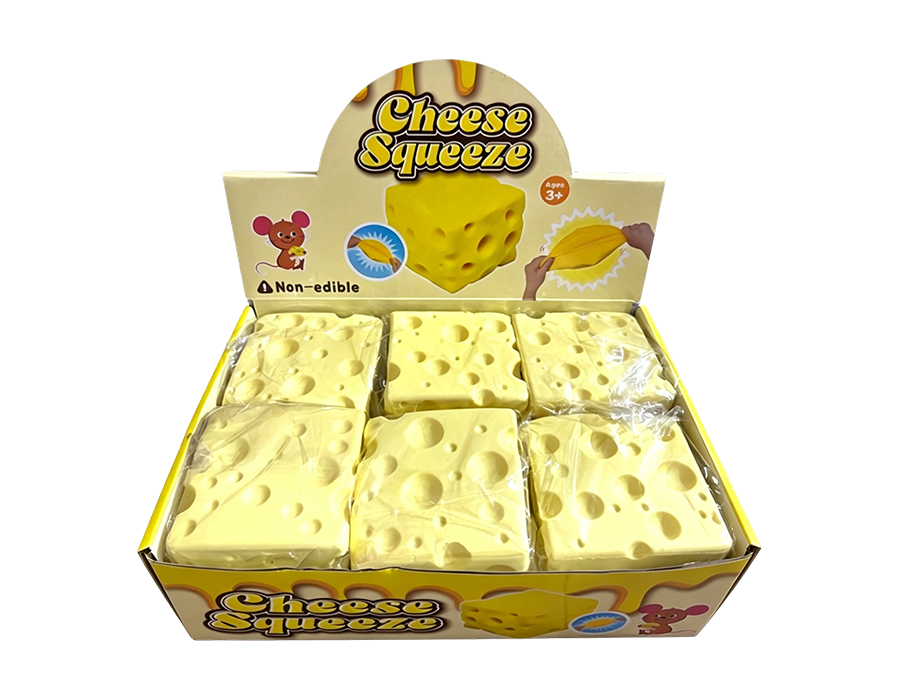 10.5 Cheese Cube-Shaped Toy