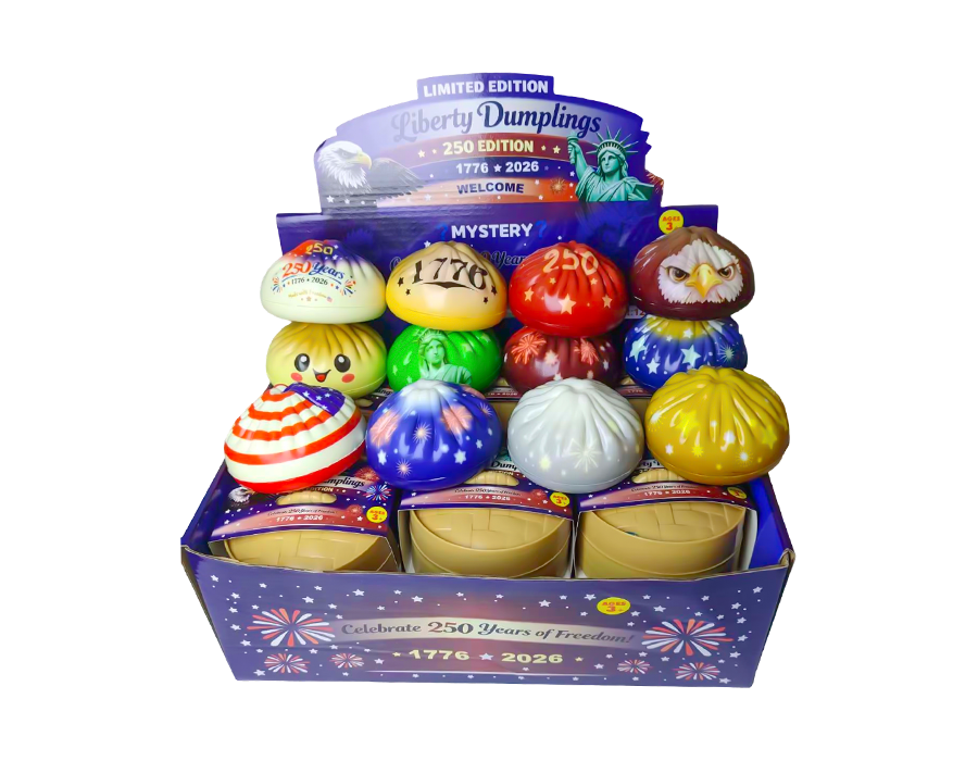 8.5 American-Style Steamed Bun Stress Toy