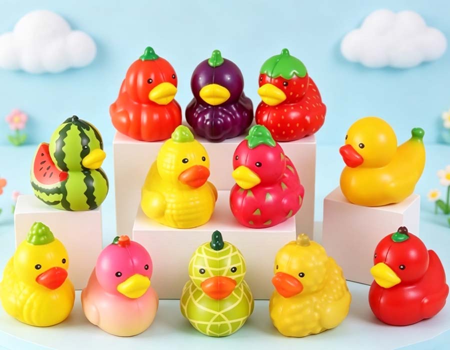 Slow-Rising Fruit Duck Toy