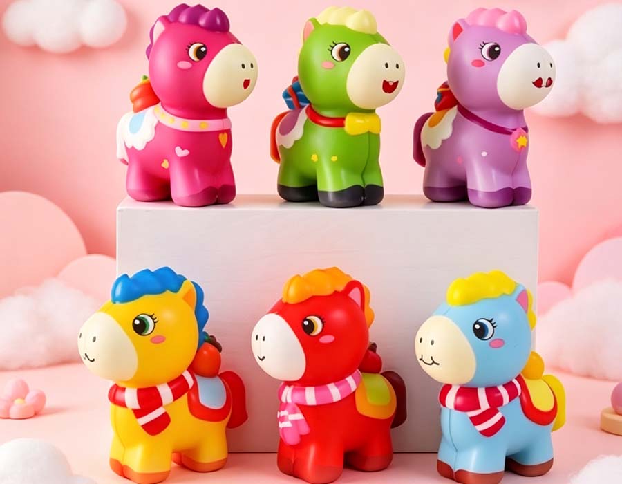 Slow-Rising Pony-Shaped Toy