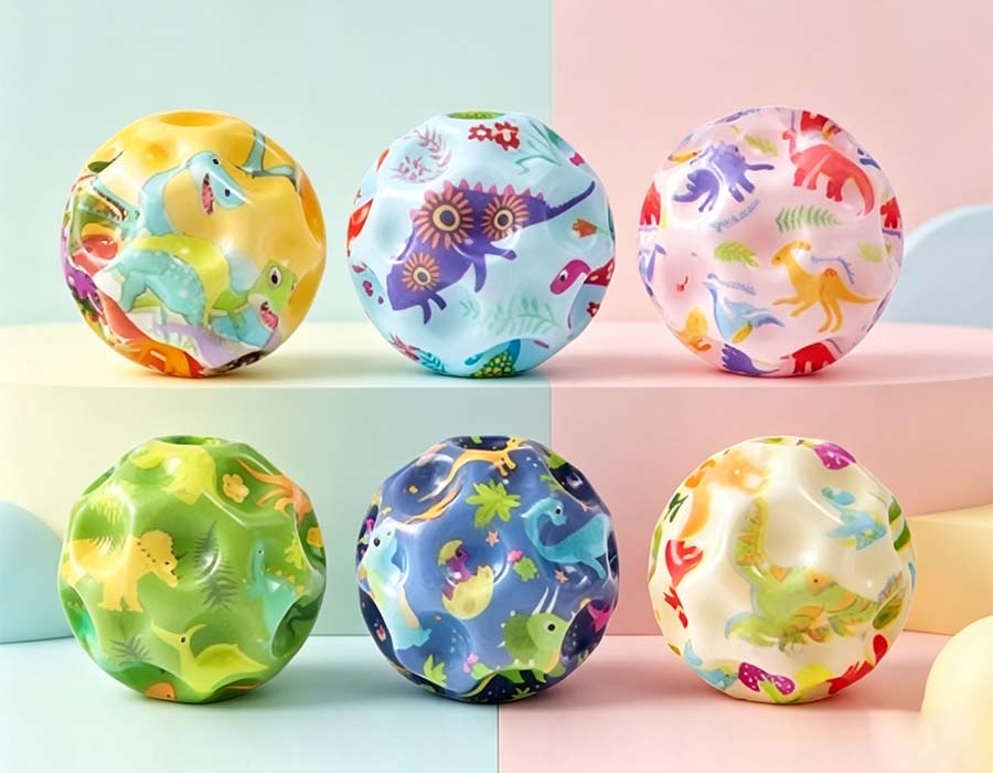7.0 Dinosaur Series Hollow Ball Squeeze Toy