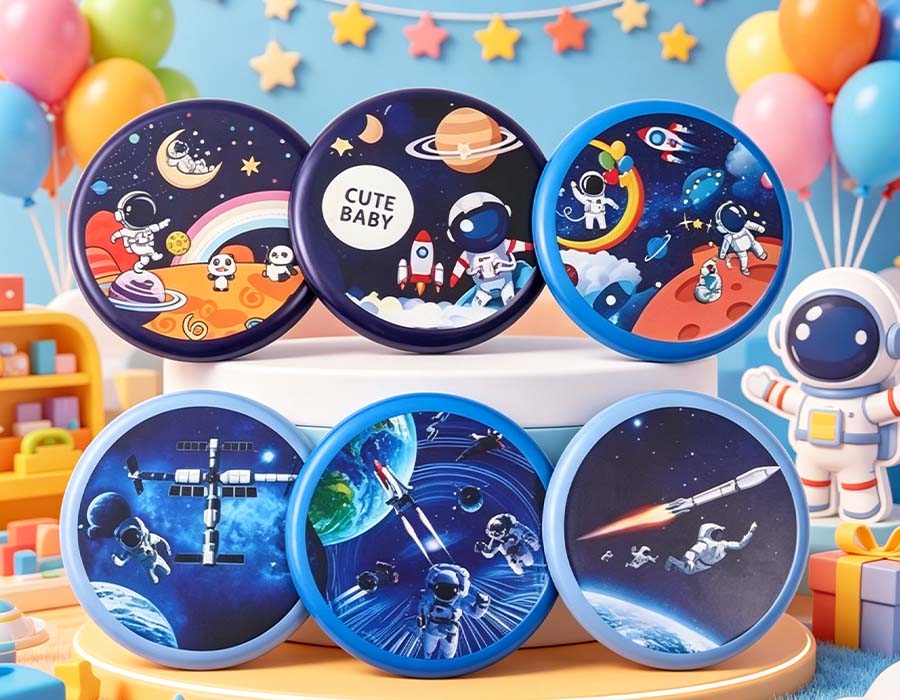 Space-Themed Flying Disc