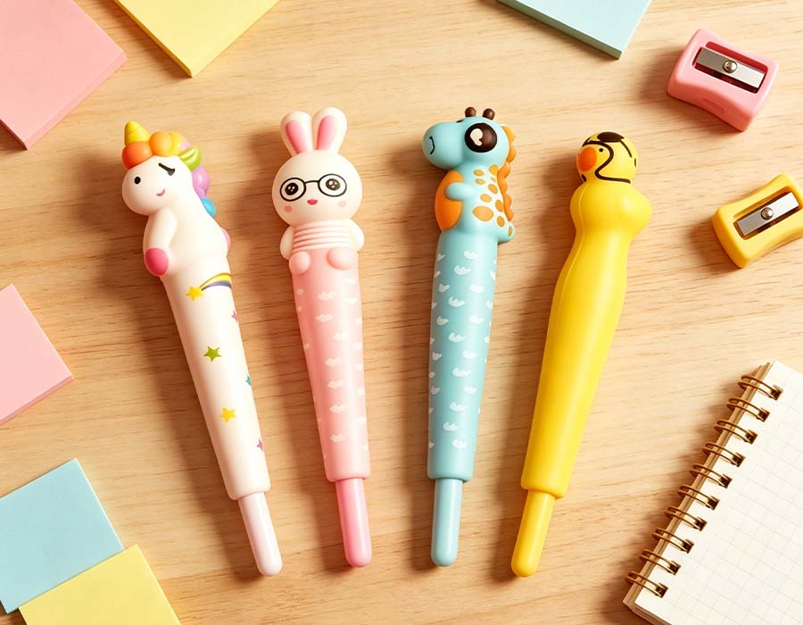 Animal-Shaped Stress-Relief Pen
