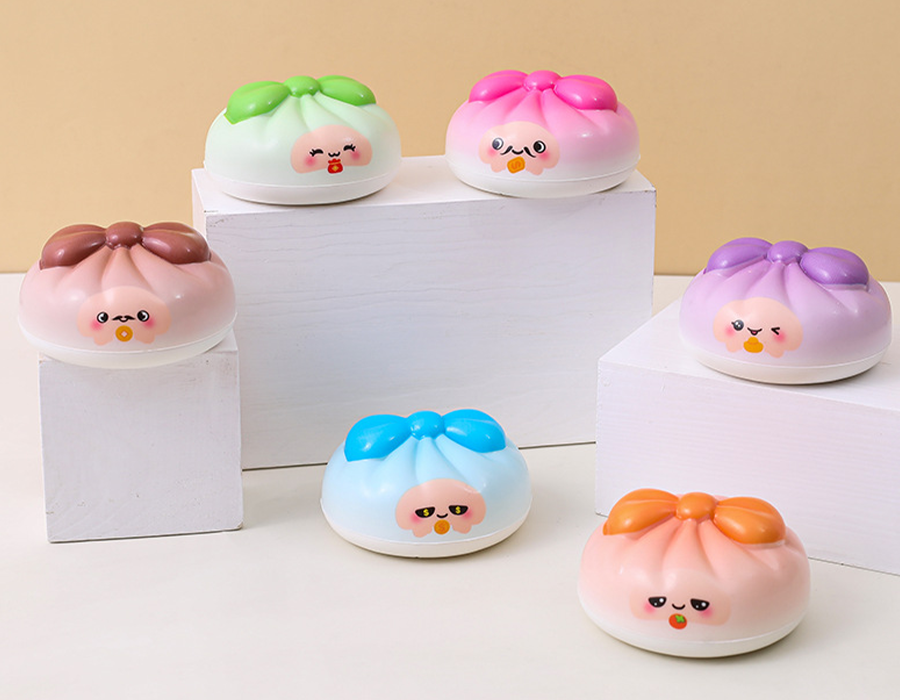 Rich Stress-Relief Steamed Bun Toy