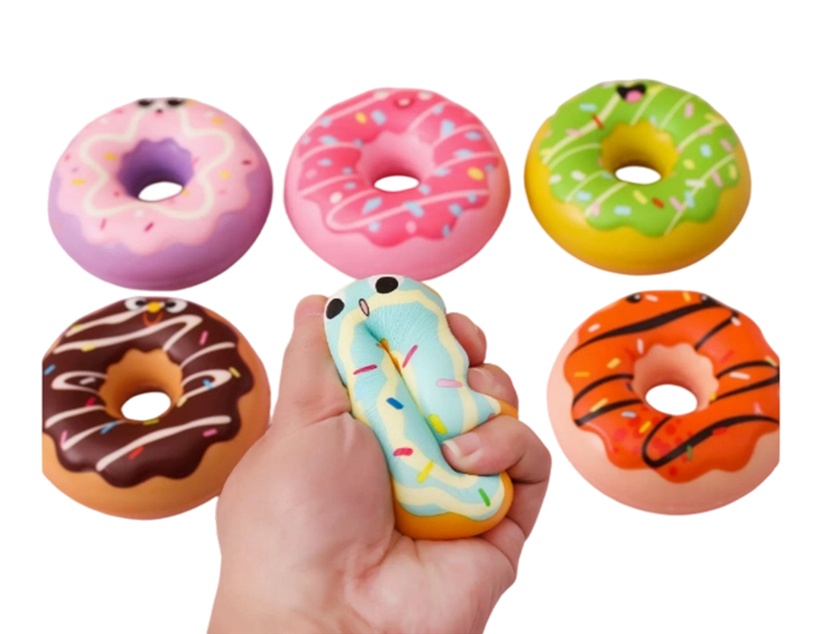 Slow-Rising Cream Donuts Toy
