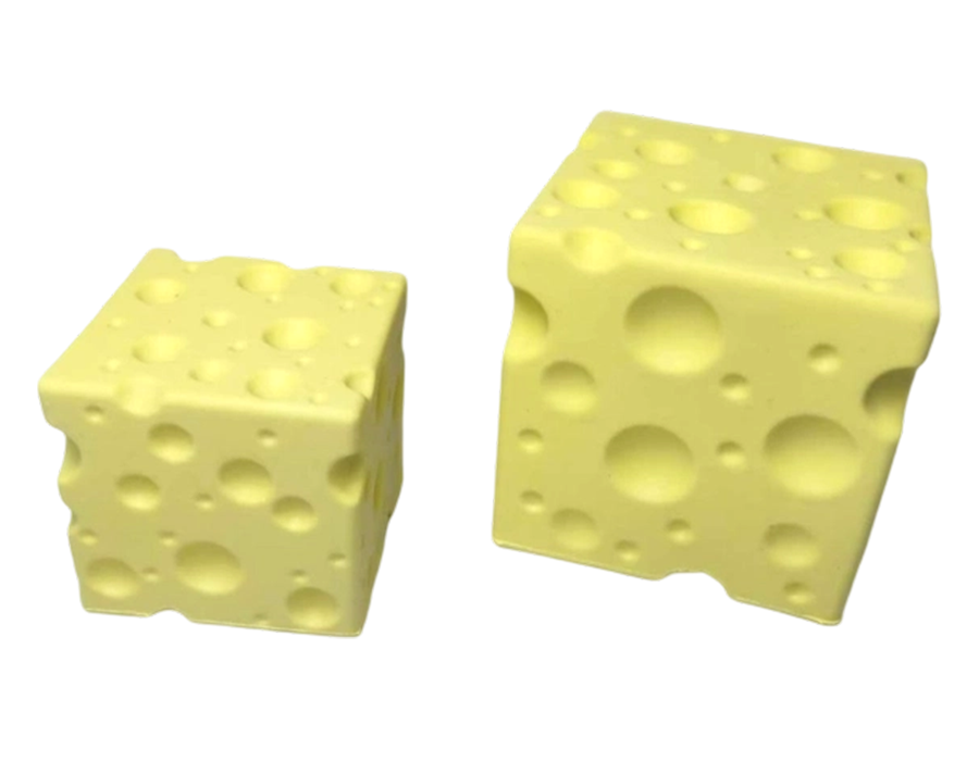 7.0 Cheese Cube-Shaped Toy
