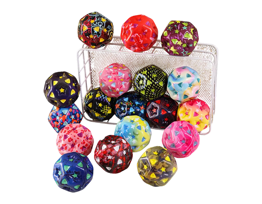 PU Squeeze Rebound Toy Ball Targets Controlled Elasticity